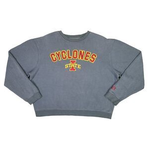 Vintage J. America Iowa State Cyclones Crew Neck Sweatshirt - Size XXL